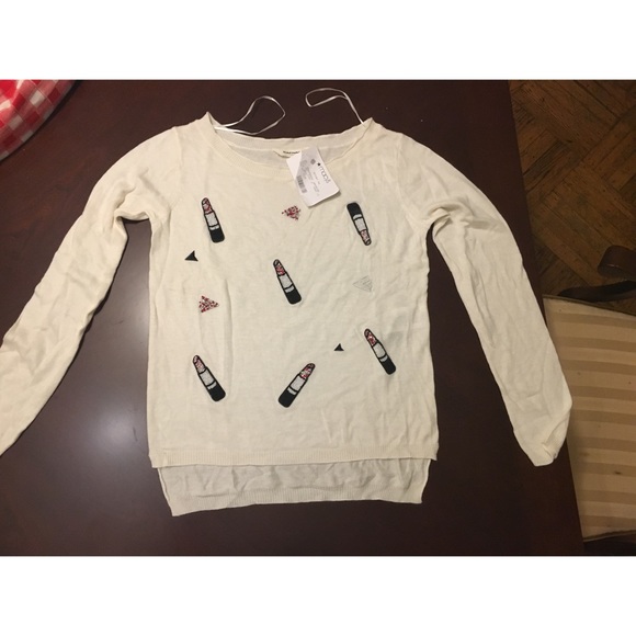Macy's "Naf Naf" size small junior/girls sweater - Picture 1 of 3